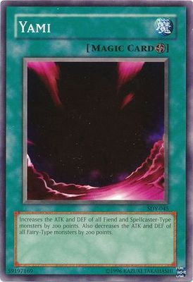 Yami - SDY-045 - Common Unlimited Starter Deck: Yugi [SDY] Unlimited Singles