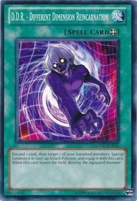 D.D.R. - Different Dimension Reincarnation - SDDC-EN034 - Common Unlimited Structure Deck: Dragons Collide Unlimited Singles