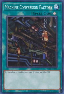 Machine Conversion Factory - LOB-EN096 - Common Unlimited (25th Reprint) Legend of Blue Eyes White Dragon 25th Anniversary (espanol)