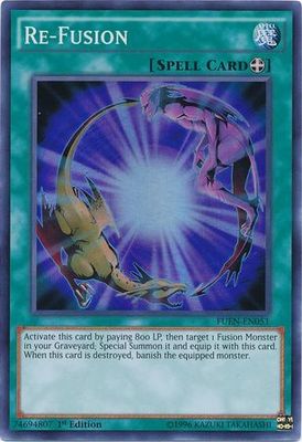 Re-Fusion - FUEN-EN051 - Super Rare 1st Edition Fusion Enforcers 1st Edition Singles (espanol)