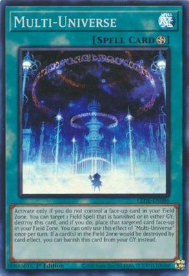Multi-Universe - LEDE-EN086 - Super Rare 1st Edition Legacy of Destruction [LEDE] 1st Edition Singles (espanol)