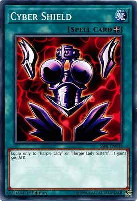 Cyber Shield - SS02-ENC12 - Common 1st Edition Speed Duel Starter Decks: Duelists of Tomorrow Singles