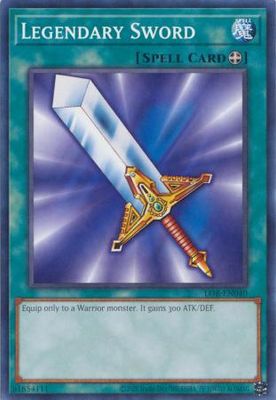 Legendary Sword - LOB-EN040 - Common Unlimited (25th Reprint) Legend of Blue Eyes White Dragon 25th Anniversary (espanol)