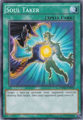 Soul Taker - DEM2-EN016 - Common Unlimited Yu-Gi-Oh! Promos: Other (espanol)