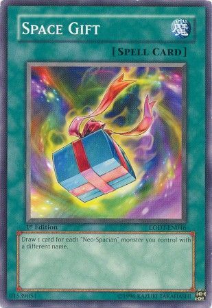 Space Gift - LODT-EN046 - Common 1st Edition Light of Destruction [LODT] Singles