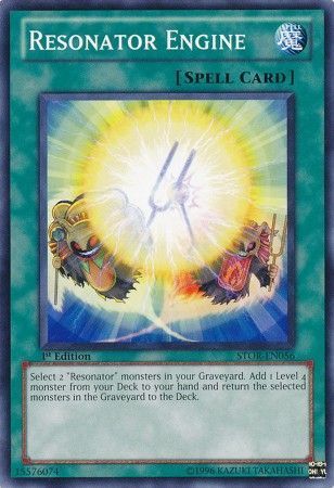 Resonator Engine - STOR-EN056 - Common 1st Edition Storm of Ragnarok 1st Edition Singles