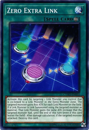 Zero Extra Link - CYHO-EN052 - Common Unlimited Cybernetic Horizon Unlimited Singles