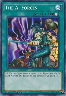The A. Forces - YS14-ENA08 - Common 1st Edition Starter Deck: Super Starter: Space-Time Showdown [YS14] (espanol)