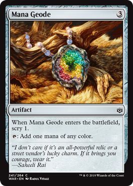 Mana Geode 241/264 War of the Spark Singles