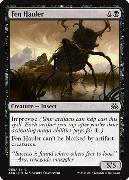 Fen Hauler 058/184 - Aether Revolt Singles (Español)