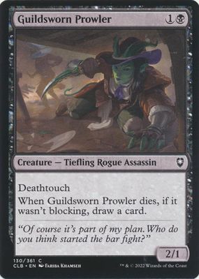 Guildsworn Prowler 130/361 Commander Legends: Battle for Baldur&#39;s Gate Singles