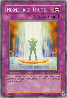 Reinforce Truth - DP09-EN027 - Common Unlimited Duelist Pack: Yusei 2 [DP09] Unlimited Singles