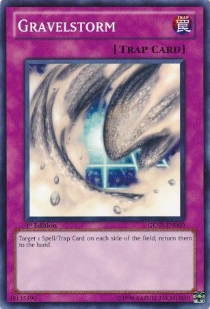 Gravelstorm - GENF-EN080 - Common 1st Edition Generation Force 1st Edition Singles