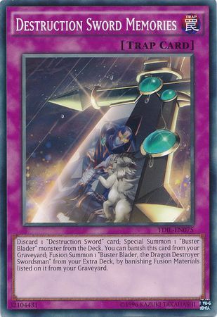 Destruction Sword Memories - TDIL-EN075 - Common Unlimited The Dark Illusion Unlimited Singles (espanol)