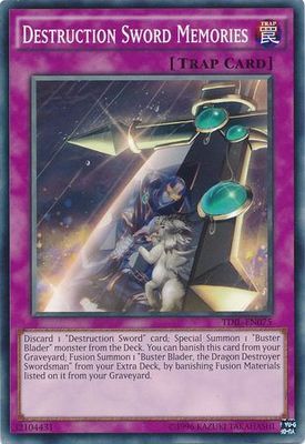 Destruction Sword Memories - TDIL-EN075 - Common Unlimited The Dark Illusion Unlimited Singles (espanol)