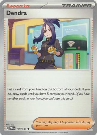 Dendra - 179/193 - Uncommon Scarlet &amp; Violet: Paldea Evolved Singles