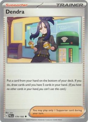 Dendra - 179/193 - Uncommon Scarlet &amp; Violet: Paldea Evolved Singles