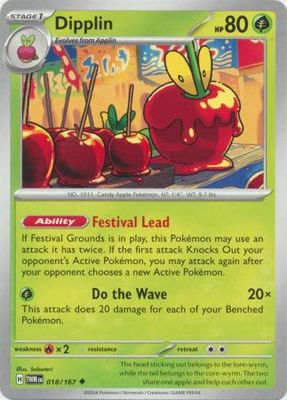 Dipplin - 018/167 (Cosmo Holo) - Miscellaneous Cards &amp; Products (MCAP)
