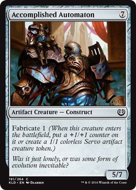 Accomplished Automaton 191/264 Kaladesh Singles