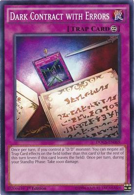 Dark Contract with Errors - DOCS-EN069 - Common 1st Edition Dimension of Chaos 1st Edition Singles (espanol)