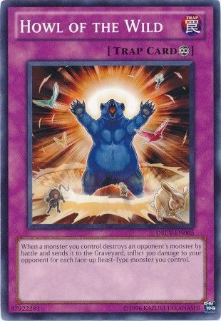 Howl of the Wild - DREV-EN065 - Common Unlimited Duelist Revolution Unlimited Singles