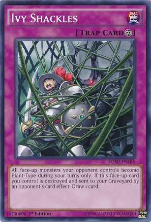 Ivy Shackles - LC5D-EN105 - Common 1st Edition Legendary Collection 5D&#39;s LC5D Singles