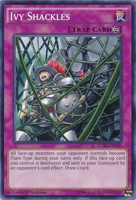 Ivy Shackles - LC5D-EN105 - Common 1st Edition Legendary Collection 5D&#39;s LC5D Singles