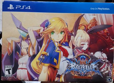 SH7 Blazblue Central Fiction Limited Edition Caja Sin Juego Playstation 4