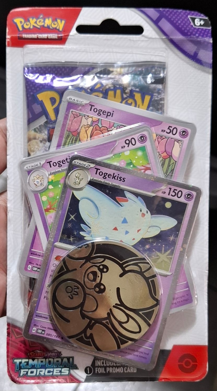 SH7 Temporal Forces Booster Pack Promo Cards Nuevo Sellado