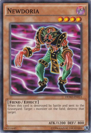 Newdoria - DEM2-EN013 - Common Unlimited Yu-Gi-Oh! Promos: Other (espanol)