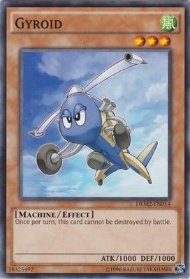 Gyroid - DEM2-EN014 - Common Unlimited Yu-Gi-Oh! Promos: Other (espanol)