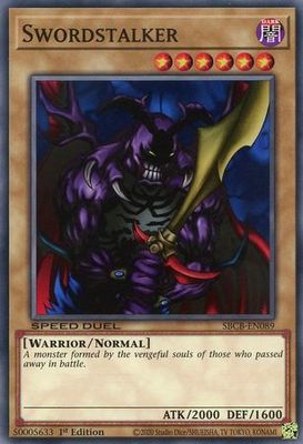 Swordstalker - SBCB-EN089 - Common 1st Edition Speed Duel Battle City Box 1st Edition Singles
