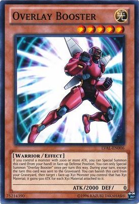 Overlay Booster - LVAL-EN006 - Common Unlimited Legacy of the Valiant Unlimited Singles