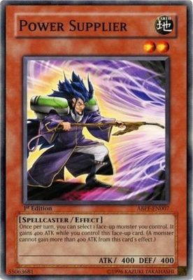 Power Supplier - ABPF-EN007 - Common 1st Edition Absolute Powerforce [ABPF] 1st Edition Singles