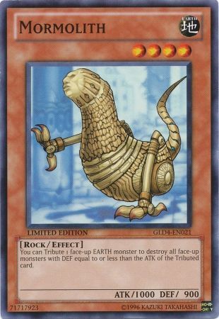 Mormolith - GLD4-EN021 - Common Limited Edition Gold Series 4: Pyramid Edition [GLD4]