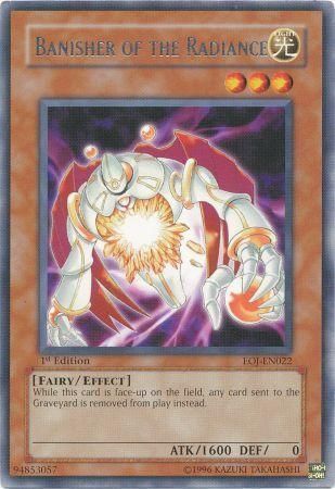 Banisher of the Radiance - EOJ-EN022 - Rare 1st Edition Enemy Of Justice [EOJ] 1st Edition Singles