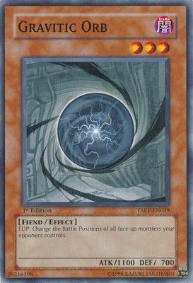 Gravitic Orb - TAEV-EN029 - Common 1st Edition Tactical Evolution [TAEV] 1st Edition Singles