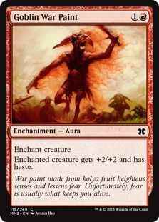 Goblin War Paint 115/249 Modern Masters 2015 Singles