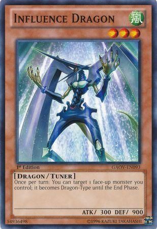 Influence Dragon - GAOV-EN093 - Common 1st Edition Galactic Overlord 1st Edition Singles