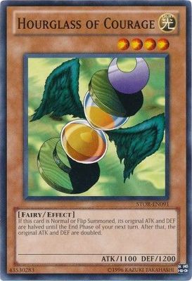 Hourglass of Courage - STOR-EN091 - Common Unlimited Storm of Ragnarok Unlimited Singles