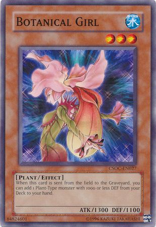 Botanical Girl - CSOC-EN027 - Common Unlimited Crossroads of Chaos [CSOC] Unlimited Singles