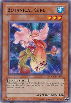 Botanical Girl - CSOC-EN027 - Common Unlimited Crossroads of Chaos [CSOC] Unlimited Singles