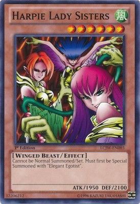 Harpie Lady Sisters - LCJW-EN085 - Common Unlimited Legendary Collection 4: Joey&#39;s World [LCJW]