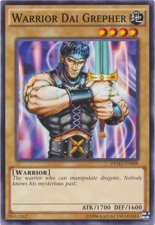 Warrior Dai Grepher - DEM2-EN008 - Common Unlimited Yu-Gi-Oh! Promo Cards (espanol)