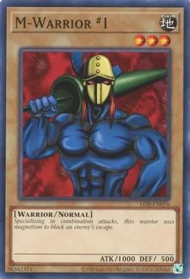 M-Warrior #1 - LOB-EN076 - Common Unlimited (25th Reprint) Legend of Blue Eyes White Dragon 25th Anniversary (espanol)