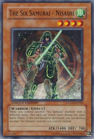 The Six Samurai - Nisashi - GLD2-EN020 - Common Unlimited Gold Series 2 (2009) [GLD2]