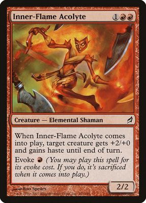 Inner-Flame Acolyte 181/301 - Lorwyn (LRW)