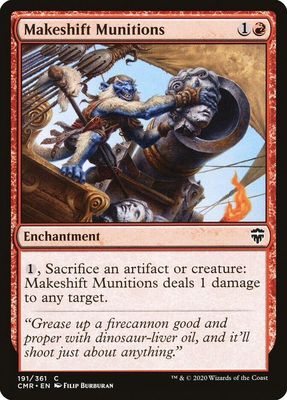 Makeshift Munitions 191/361 - Commander Legends Singles