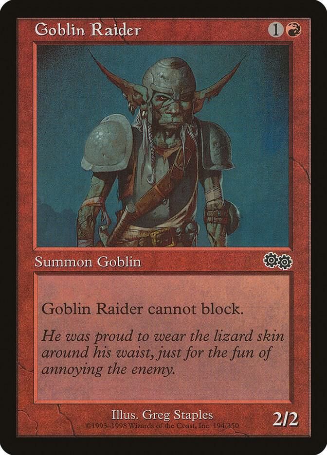 Goblin Raider  194/350 - Urza&#39;s Saga (USG)
