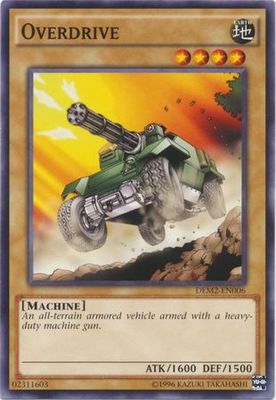 Overdrive - DEM2-EN006 - Common Unlimited Yu-Gi-Oh! Promos: Other (espanol)